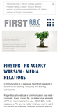 Mobile Screenshot of firstpr.pl